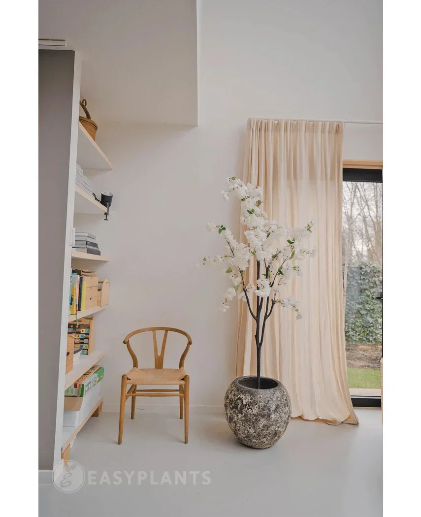 Künstliche Kirschblüte 180 cm weiß - Image 3